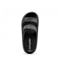 Sandalias Planas D.franklin Bloomer Bio Mujer Negro