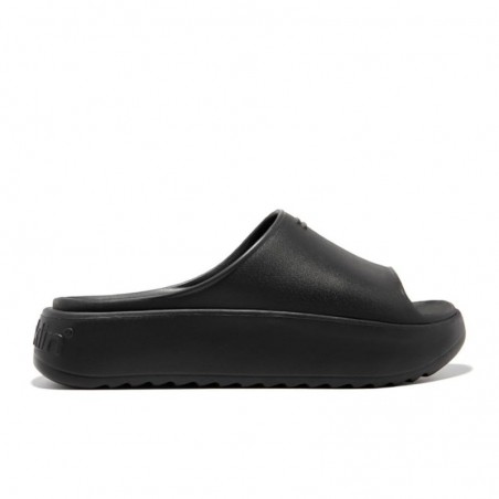 Sandalias Planas D.franklin Sonax Slide Mujer Negro
