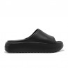 Sandalias Planas D.franklin Sonax Slide Mujer Negro