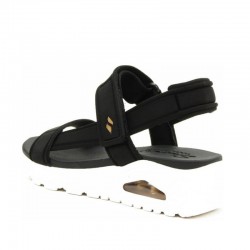 Cuñas Skechers Uno-summerstand 2 Mujer Negro
