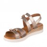 Sandalias Planas Zapp 681 Mujer Oro