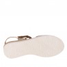 Sandalias Planas Zapp 681 Mujer Oro