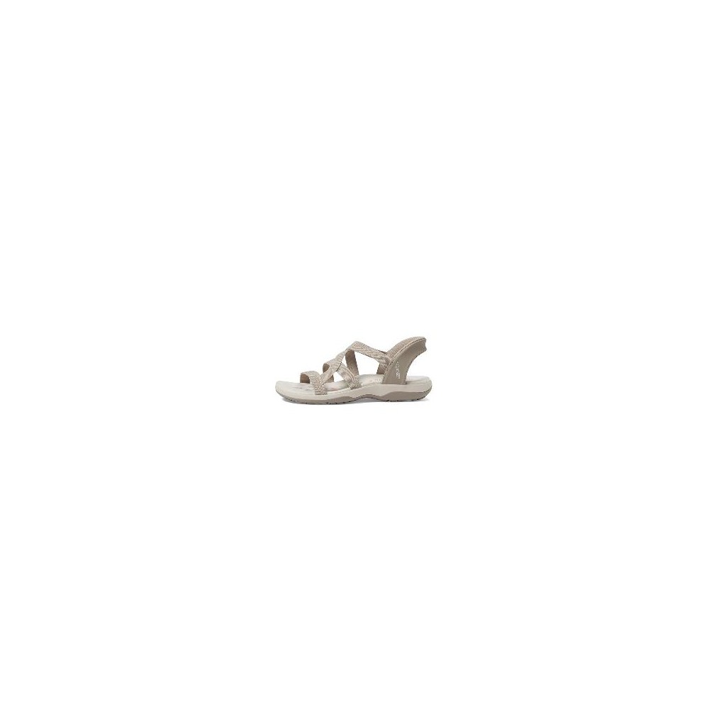 Sandalias Planas Skechers 163460 Mujer Taupe