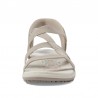Sandalias Planas Skechers 163460 Mujer Taupe