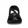 Sandalias Planas Skechers 163460 Mujer Negro