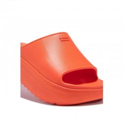 Sandalias Planas D.franklin Sonax Slide Mujer Naranja