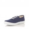 Zapatillas Lona Victoria Lona Inglesa Mujer Marino