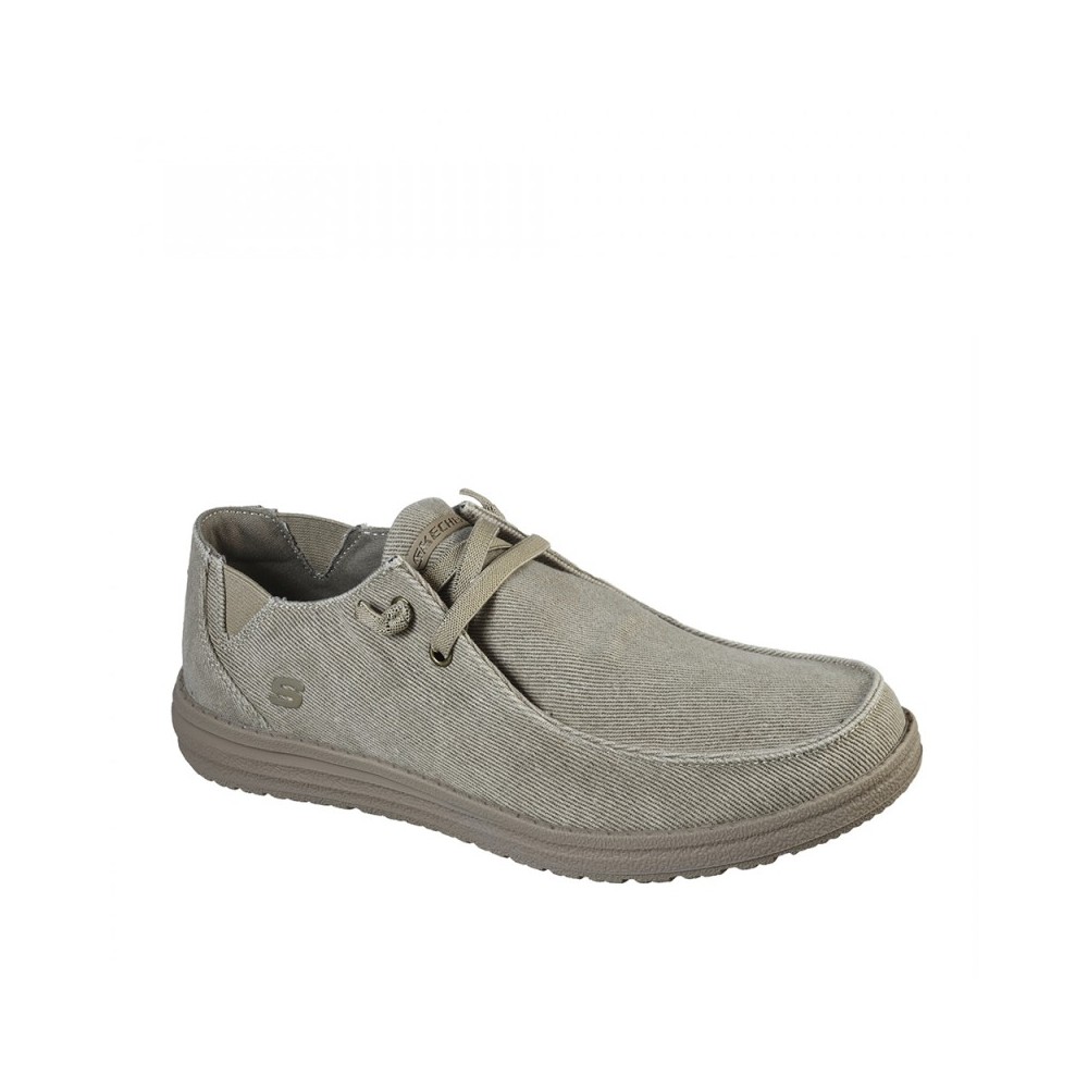 Zapatillas Lona Skechers Melson-raymon Hombre Taupe