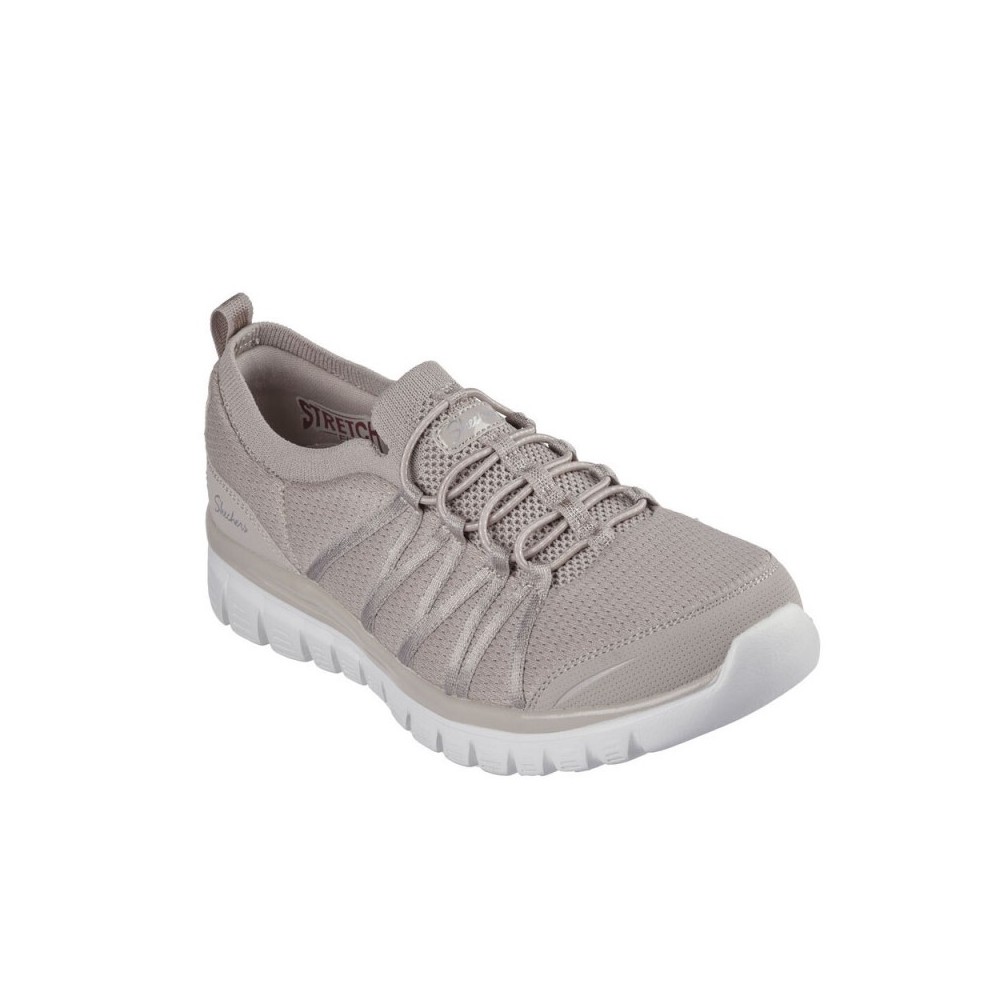 Sneakers Skechers Soft Soul Mujer Taupe