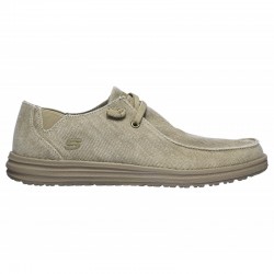Zapatillas Lona Skechers Melson-raymon Hombre Taupe
