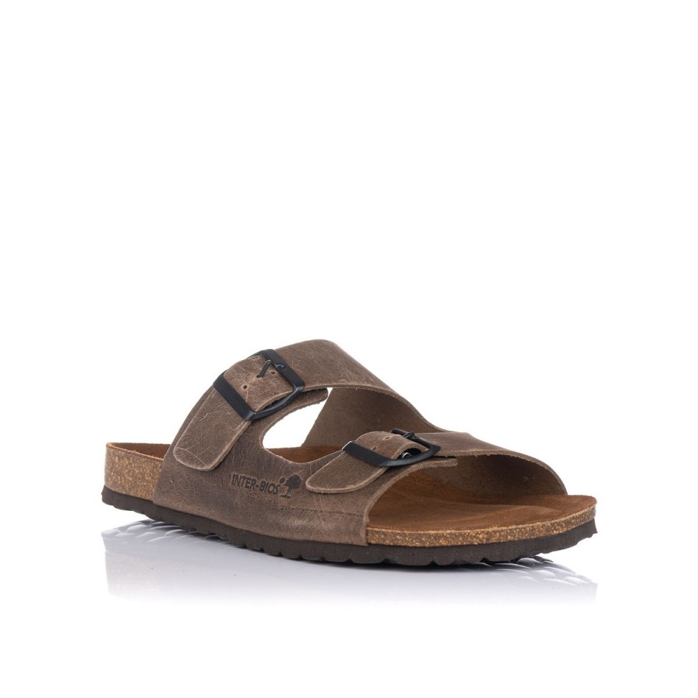Sandalias Inter-bios 9560 Hombre Taupe