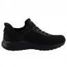 Sneakers Skechers Bobs Squad Chaos Mujer Negro-negro