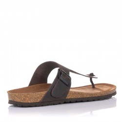 Sandalias Planas Inter-bios 9510 Hombre Marron