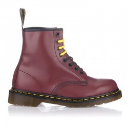 Botas Planas Dr. Martens Smooth 1460 Mujer Burdeos