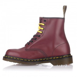Botas Planas Dr. Martens Smooth 1460 Mujer Burdeos