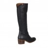 Botas de tacón Popa Randy Mujer Negro