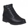 Botines Planos Zapp 22887 Mujer Negro