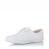 Zapatillas Lona Victoria Lona Inglesa Hombre Blanco