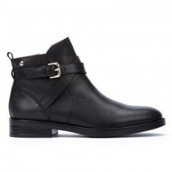 Botines Planos Pikolinos W3c-8869 Mujer Negro