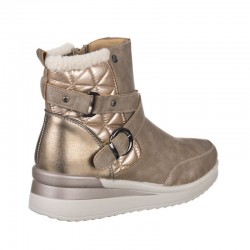 Botines Planos Zapp 575 Mujer Taupe