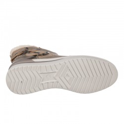 Botines Planos Zapp 575 Mujer Taupe