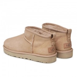 Botines Planos Ugg Classic Ultra Mini Mujer Arena