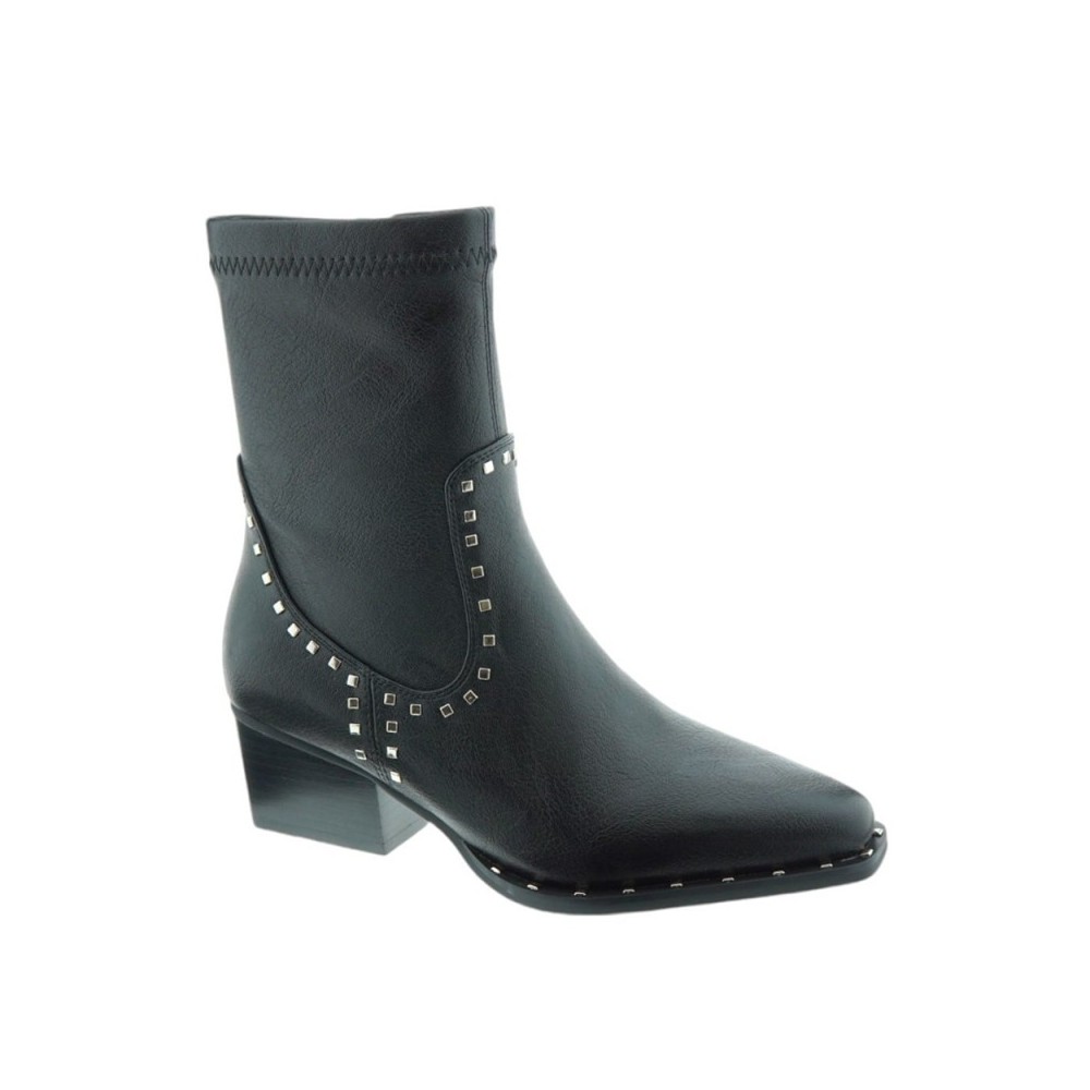 Botines de tacón Noa Harmon Cowboy Mujer Negro