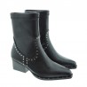 Botines de tacón Noa Harmon Cowboy Mujer Negro