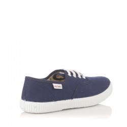 Zapatillas Lona Victoria Lona Inglesa Hombre Marino