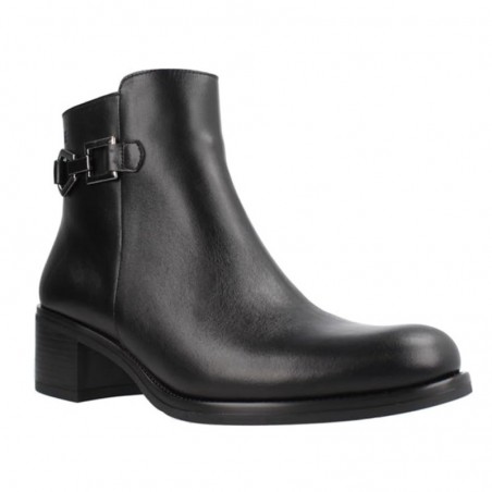 Botines de tacón Dorking D9347 Mujer Negro
