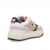 Sneakers D.franklin Court Flag Glitter Mujer Oro