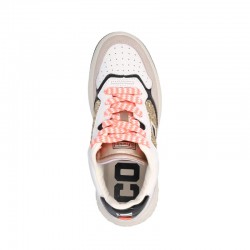 Sneakers D.franklin Court Flag Glitter Mujer Oro