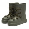 Botines Planos D.franklin Nevis Mujer Kaki