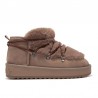 Botines Planos D.franklin Dfsh370011 Mujer Marron