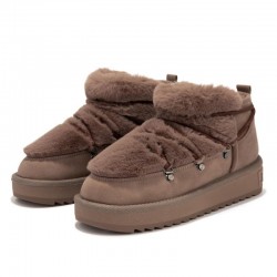 Botines Planos D.franklin Dfsh370011 Mujer Marron