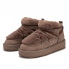 Botines Planos D.franklin Dfsh370011 Mujer Marron