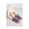 Botines Planos D.franklin Dfsh370011 Mujer Marron