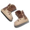 Botines Planos D.franklin Nordic Trk Fur Gradient Mujer Taupe