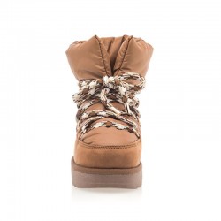 Botines Planos D.franklin Nordic Nova Low Bomb Mujer Cuero