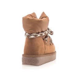 Botines Planos D.franklin Nordic Nova Low Bomb Mujer Cuero