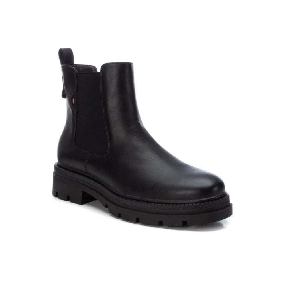 Botines Planos Refresh 171979 Mujer Negro