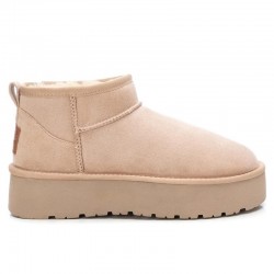 Botines Planos Xti 142212 Mujer Beig