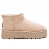 Botines Planos Xti 142212 Mujer Beig