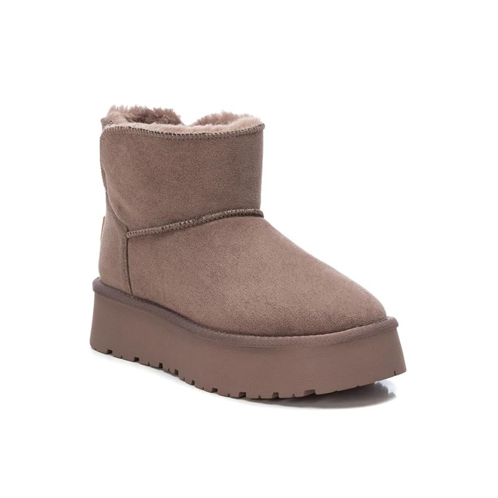 Botines Planos Xti 142197 Mujer Taupe