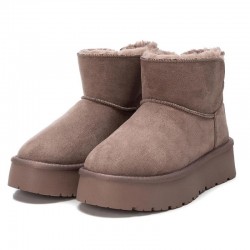 Botines Planos Xti 142197 Mujer Taupe