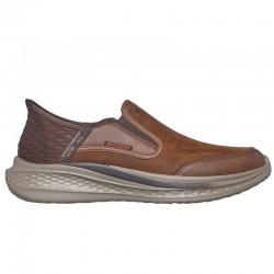 Sneakers Skechers Relaxed Fit: Slade-cooper Hombre Cuero