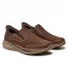 Sneakers Skechers Relaxed Fit: Slade-cooper Hombre Cuero