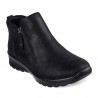 Botines Planos Skechers Fall In Bloom Mujer Negro