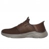 Zapatos de Sport Skechers Garner Newick Hombre Cuero