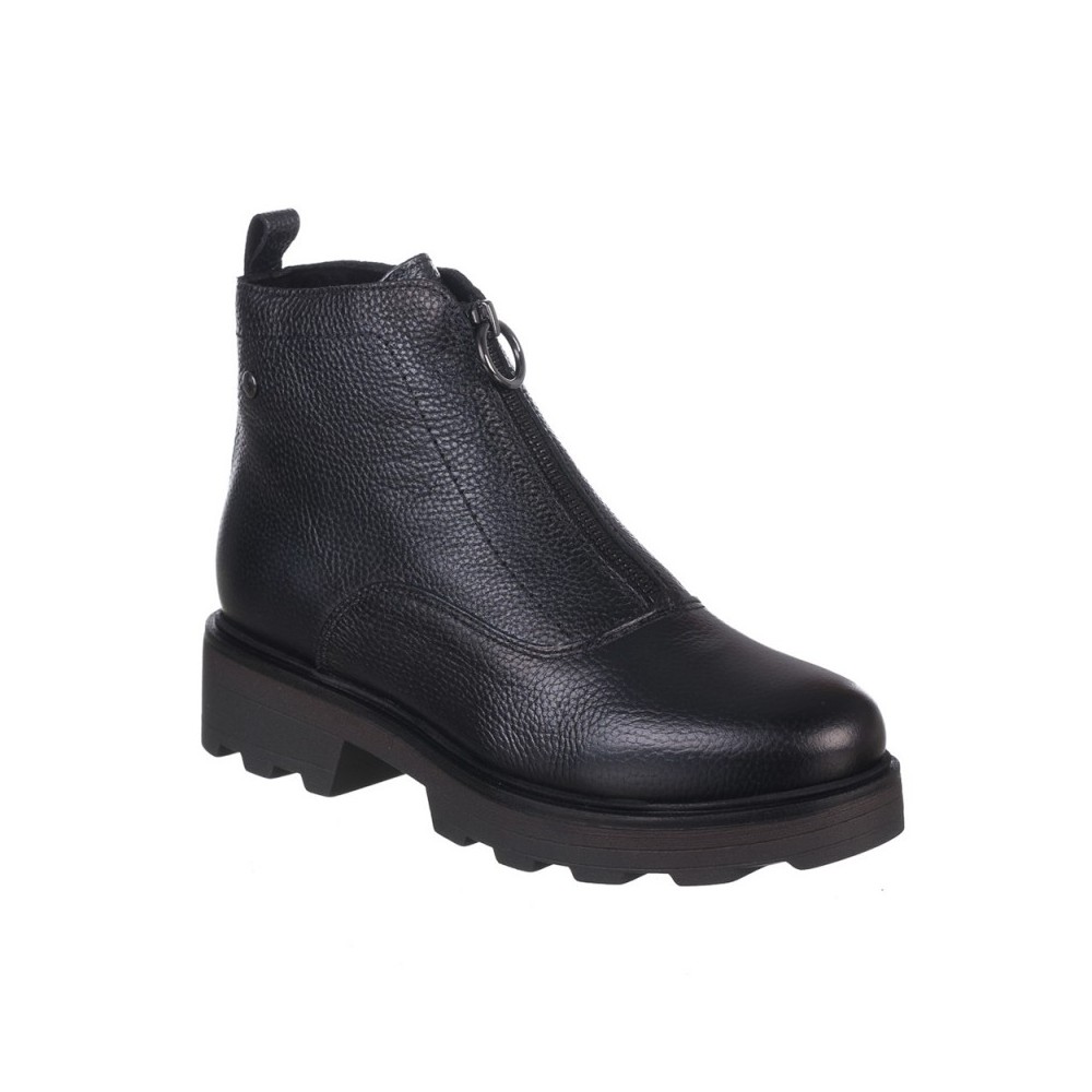 Botines Planos Zapp 6733 Mujer Plomo